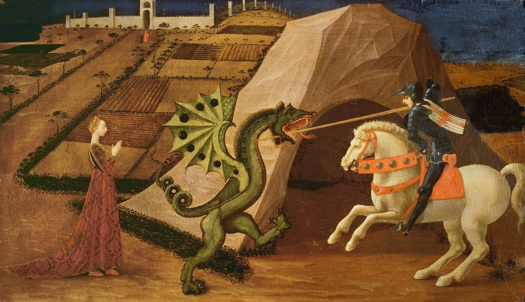 San Giorgio e il drago - Musee Jacquemart, Andre, Paris 1